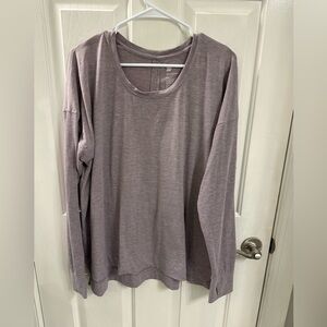 All in Motion - Purple athletic long sleep shirt - Size XXL